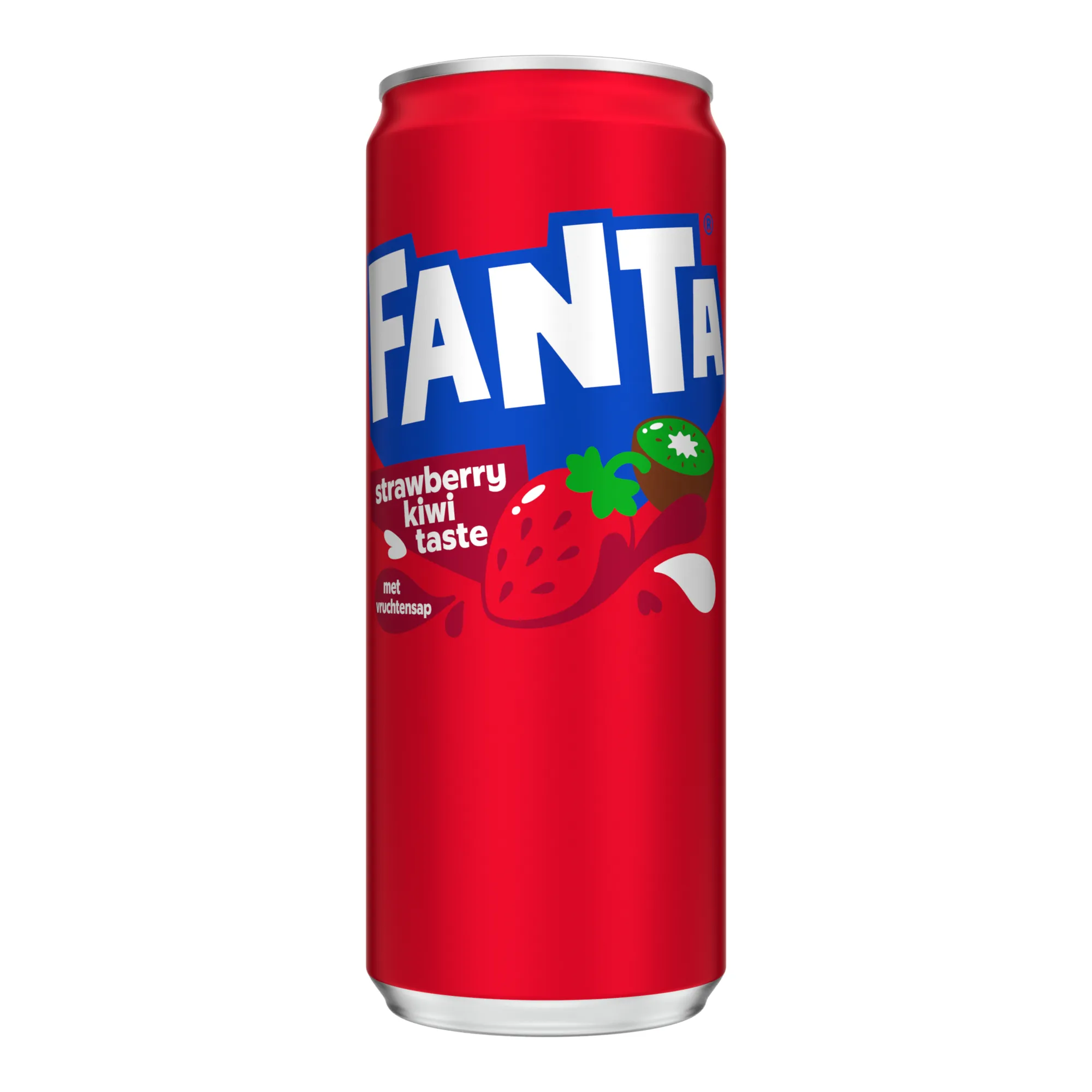 Fanta Strawberry Kiwi Sleek Blik (24x 33 cl)