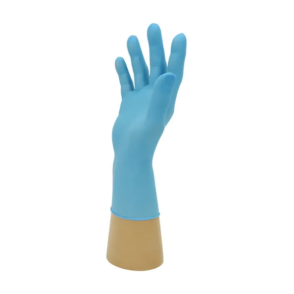 Handschoen nitril blauw ongepoederd M a100