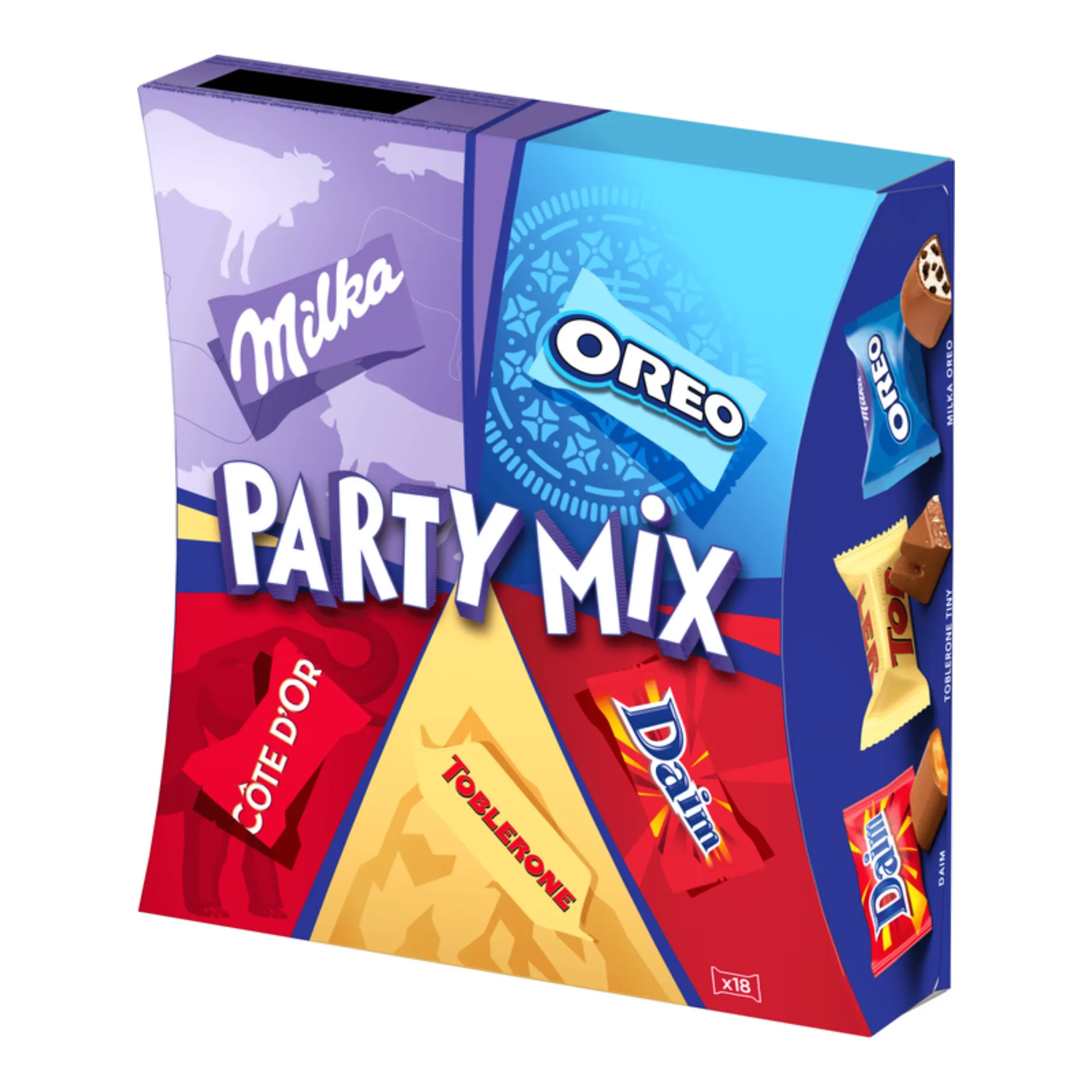 Milka Party Mix 16 pralines (8x 143gr) - Image 2