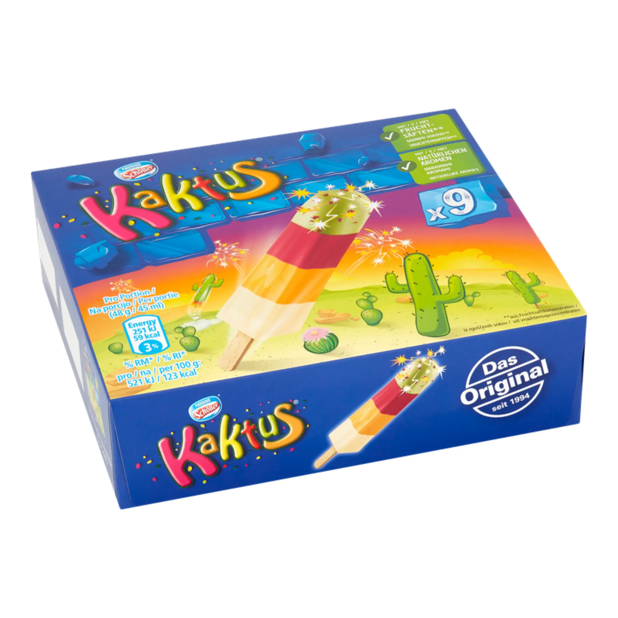Pirulo Kaktus IJs 45ml (50 stuks) - Afbeelding 3