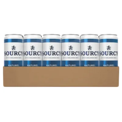 Sourcy Blauw Sleek Blik tray voorkant