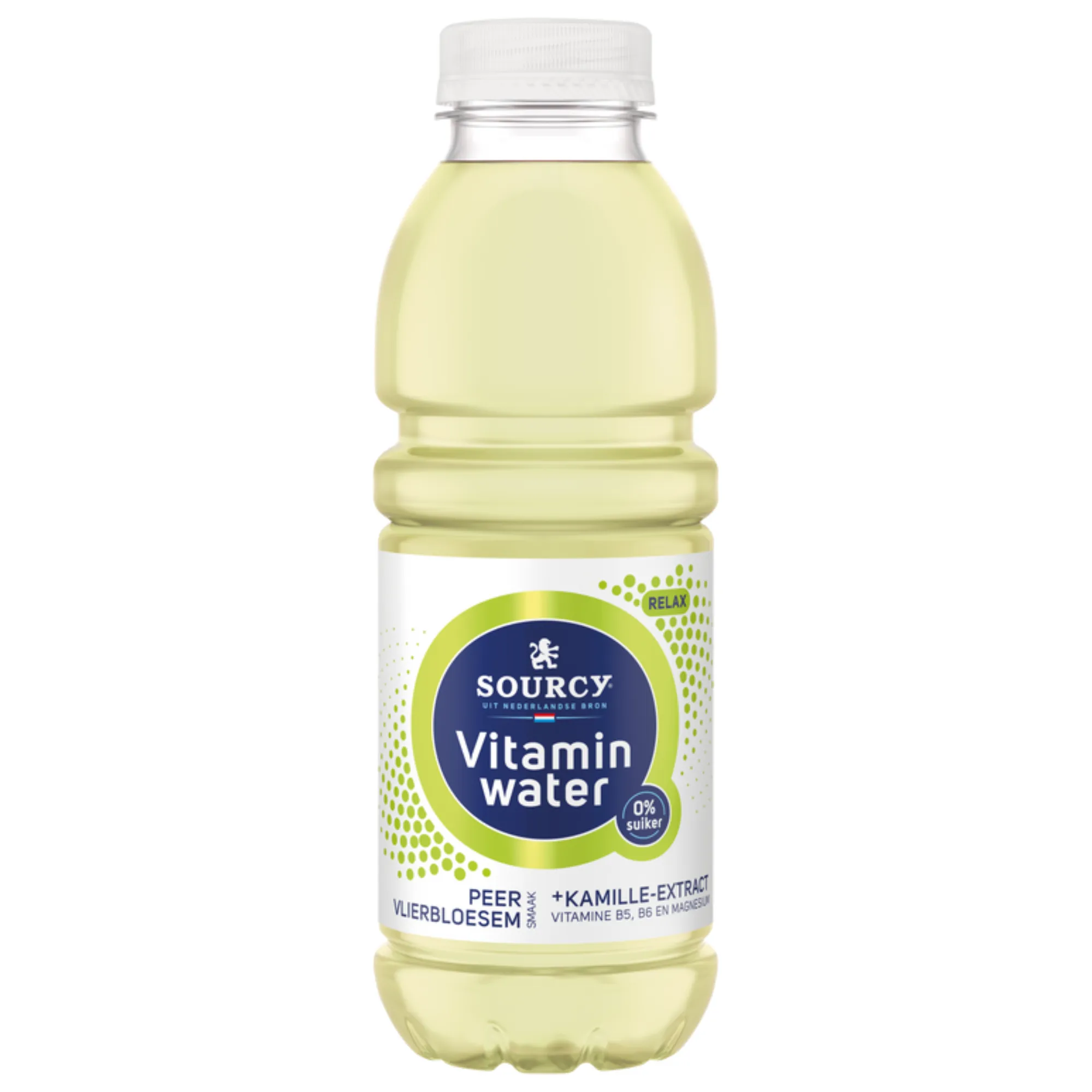 Sourcy Vitaminwater Peer Vlierbloesem Relax (6x50cl)