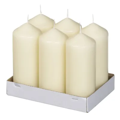 Bolsius Stompkaars Ivoor Ø58×148 mm 43 uur (6 stuks)