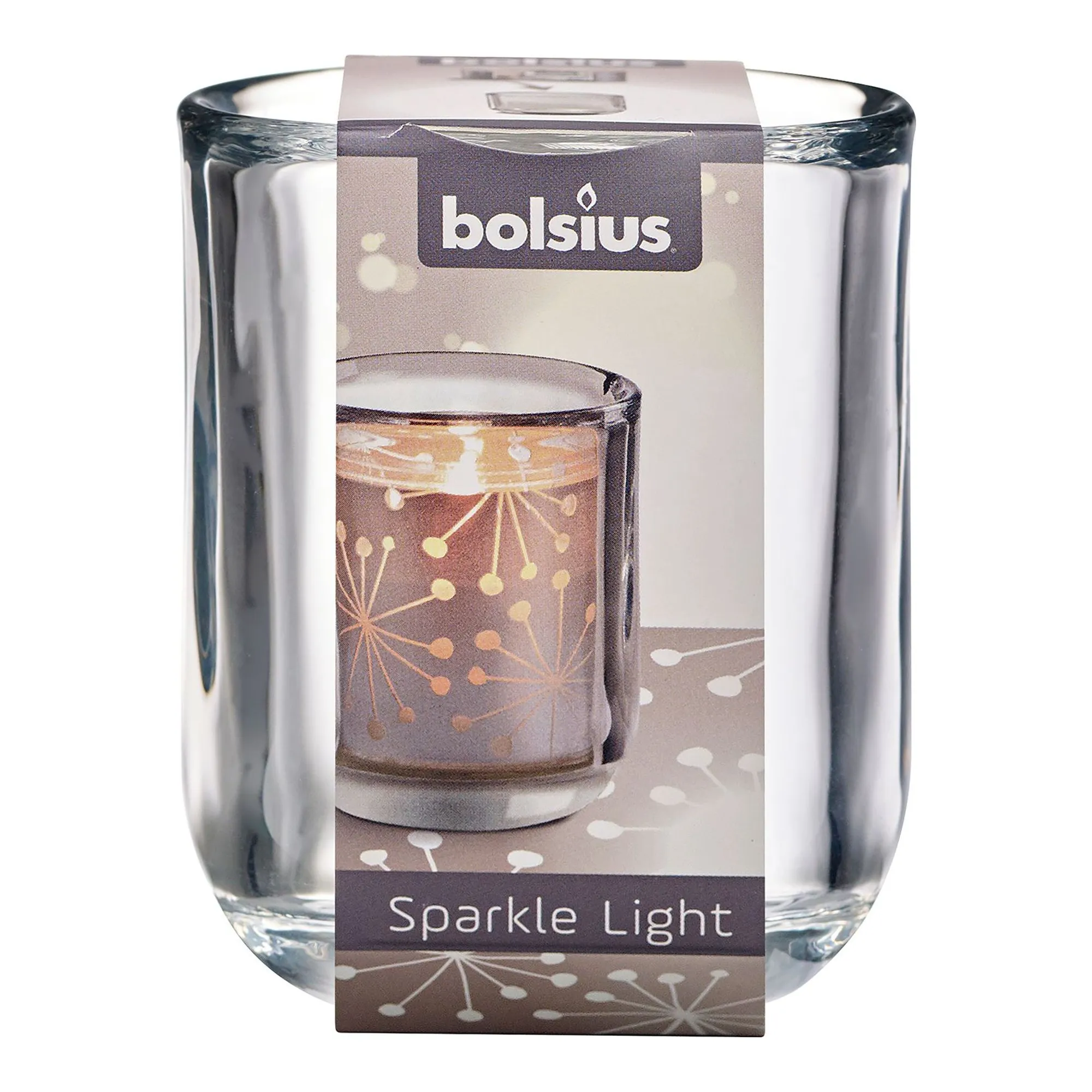 Bolsius Classic Theelichthouder Ø71x87 mm (4 stuks)