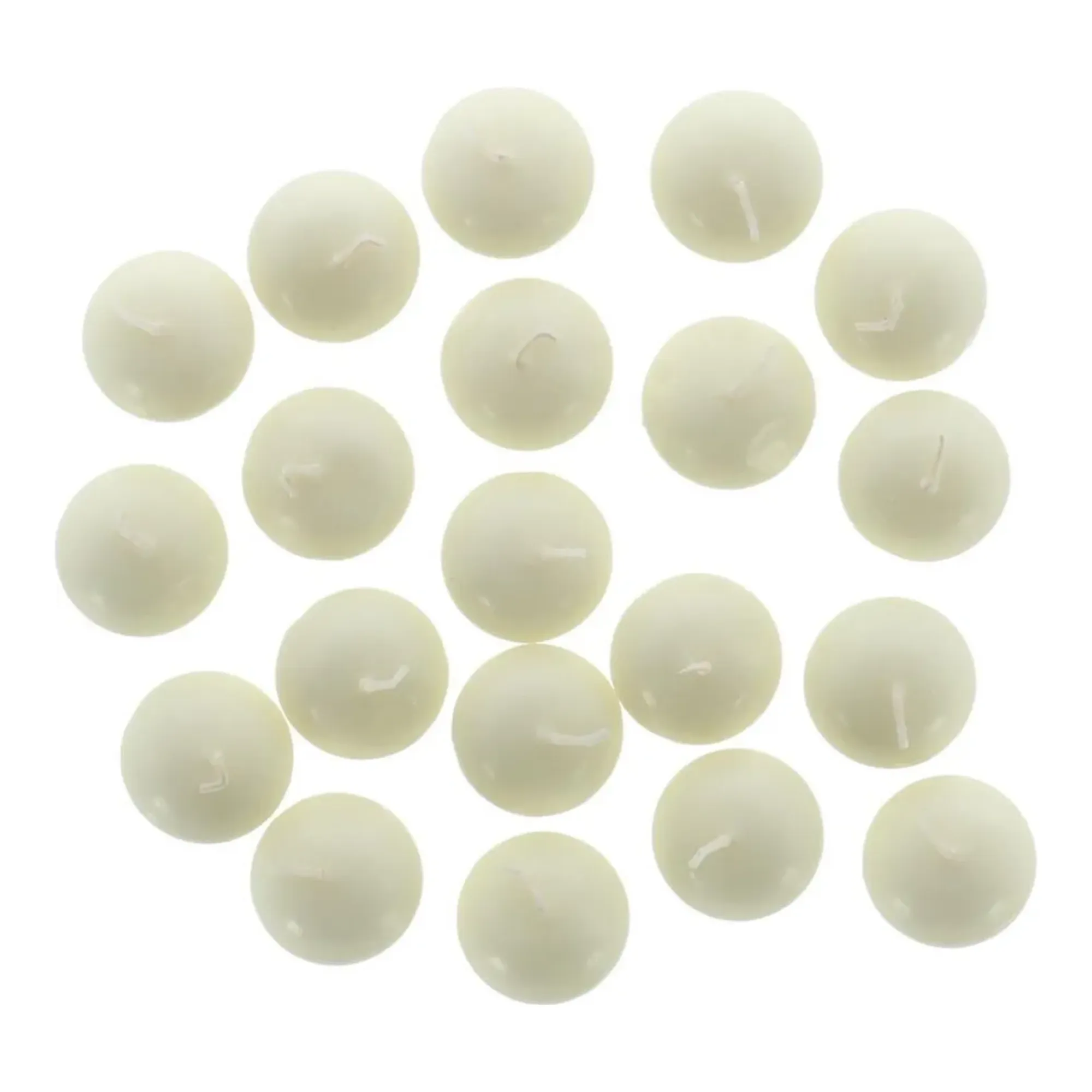 Bolsius Drijfkaarsen Ivoor Ø45x30 mm 4,5 uur (20 stuks)