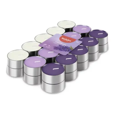 Bolsius Geurtheelichten Lavender Ø38x16 mm 3,5 uur (8x 30 stuks)