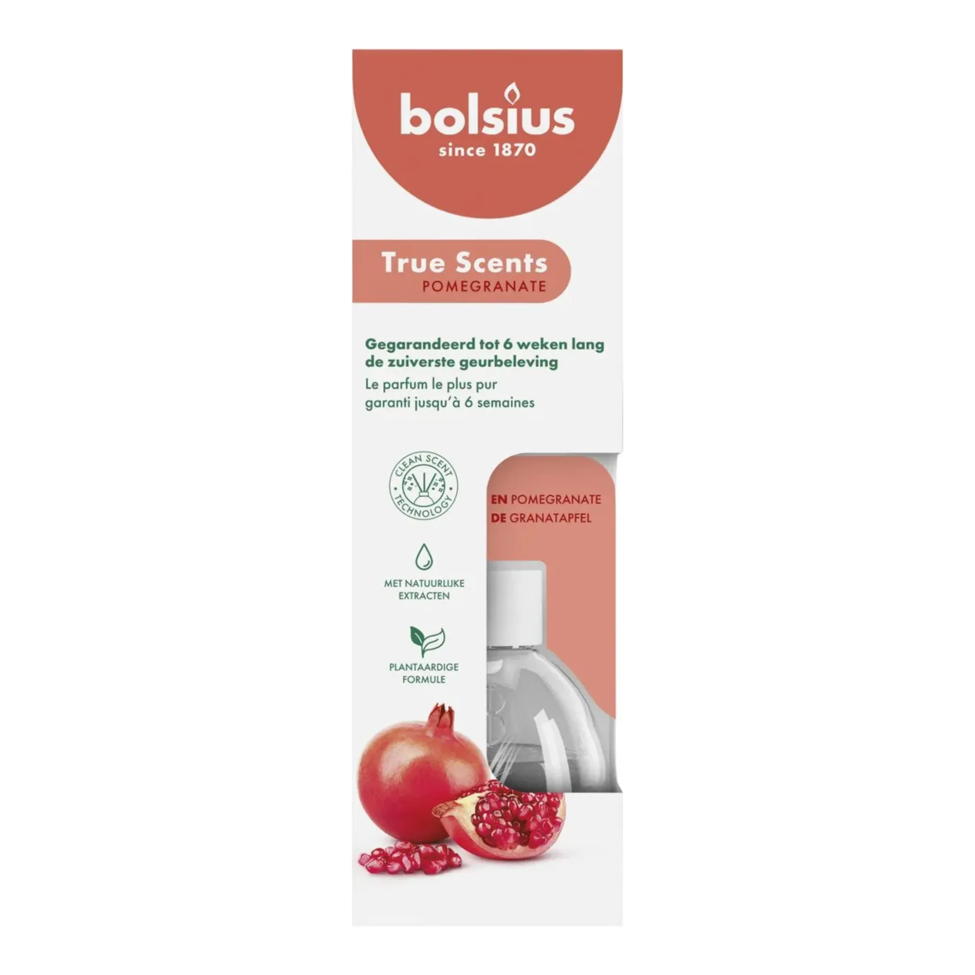Bolsius Geurverspreiders 60 ml True Scents Pomegranate (6 stuks)