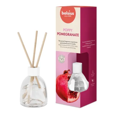 Bolsius Geurverspreiders 60 ml True Scents Pomegranate (6 stuks)