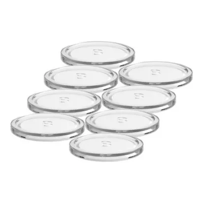 Bolsius Glazen Kaarsen Onderzetter Rond Ø110 mm (8 stuks)