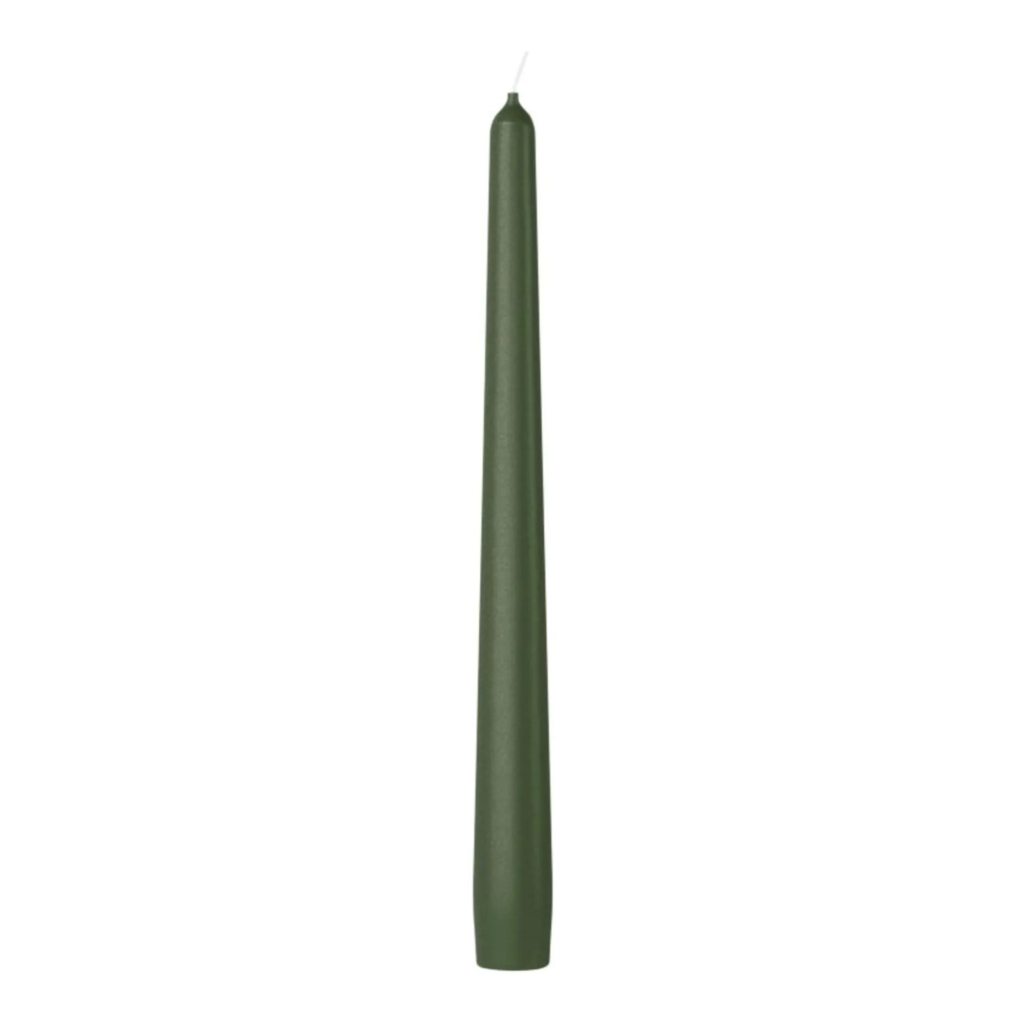 Bolsius Gotische Kaarsen Metallic Green Ø24x245 mm 7 uur (8x 4 stuks)