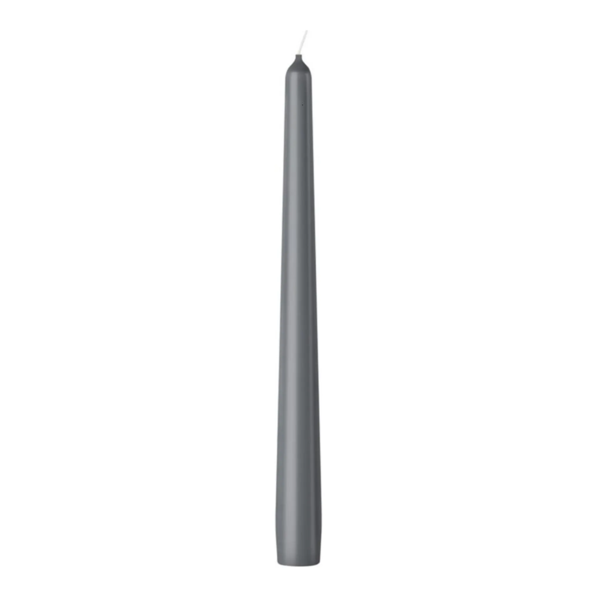 Bolsius Gotische Kaarsen Stormy Grey Ø24x245 mm 7 uur (8x 4 stuks)