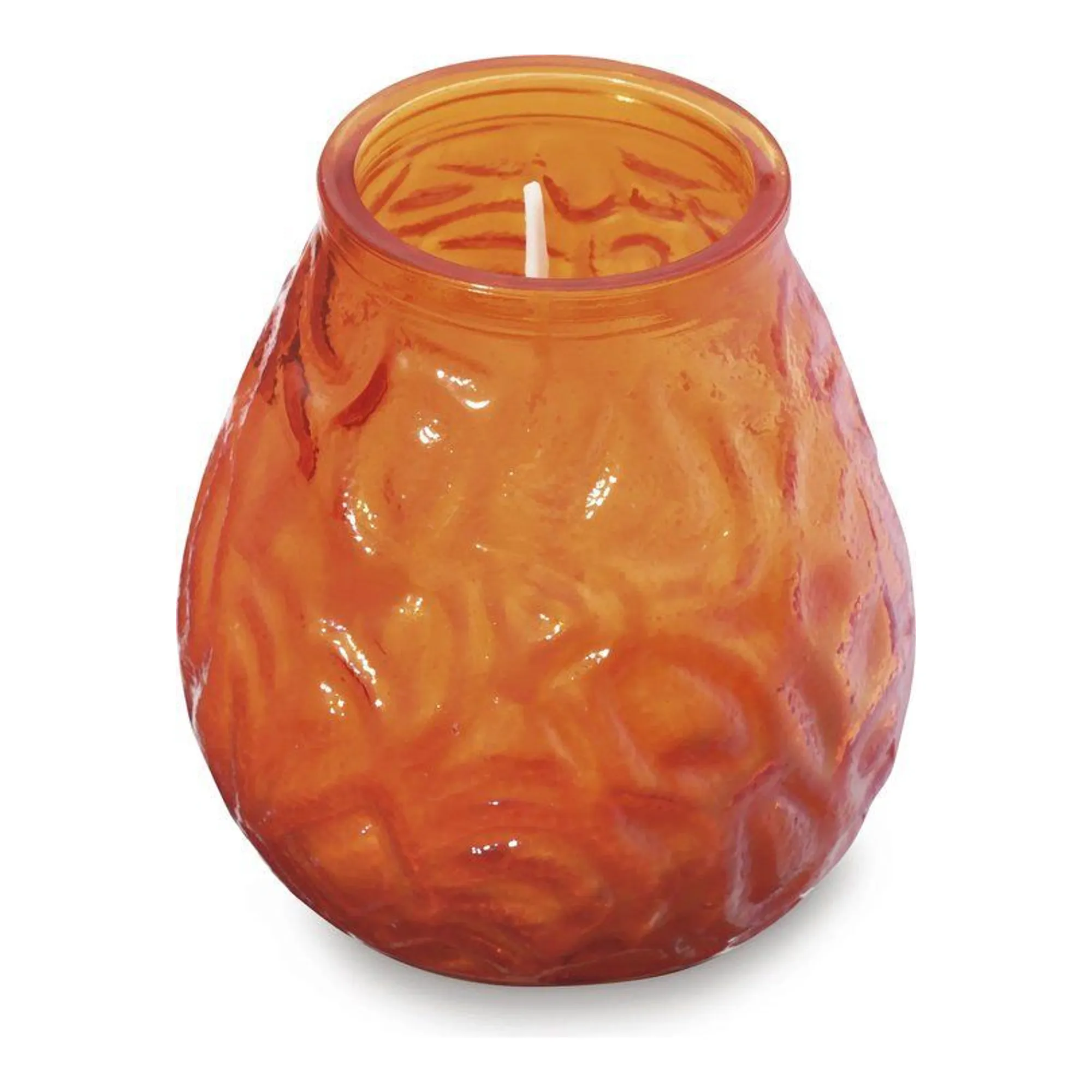Bolsius Lowboy Oranje Ø95x105 mm 70 uur (12 stuks)