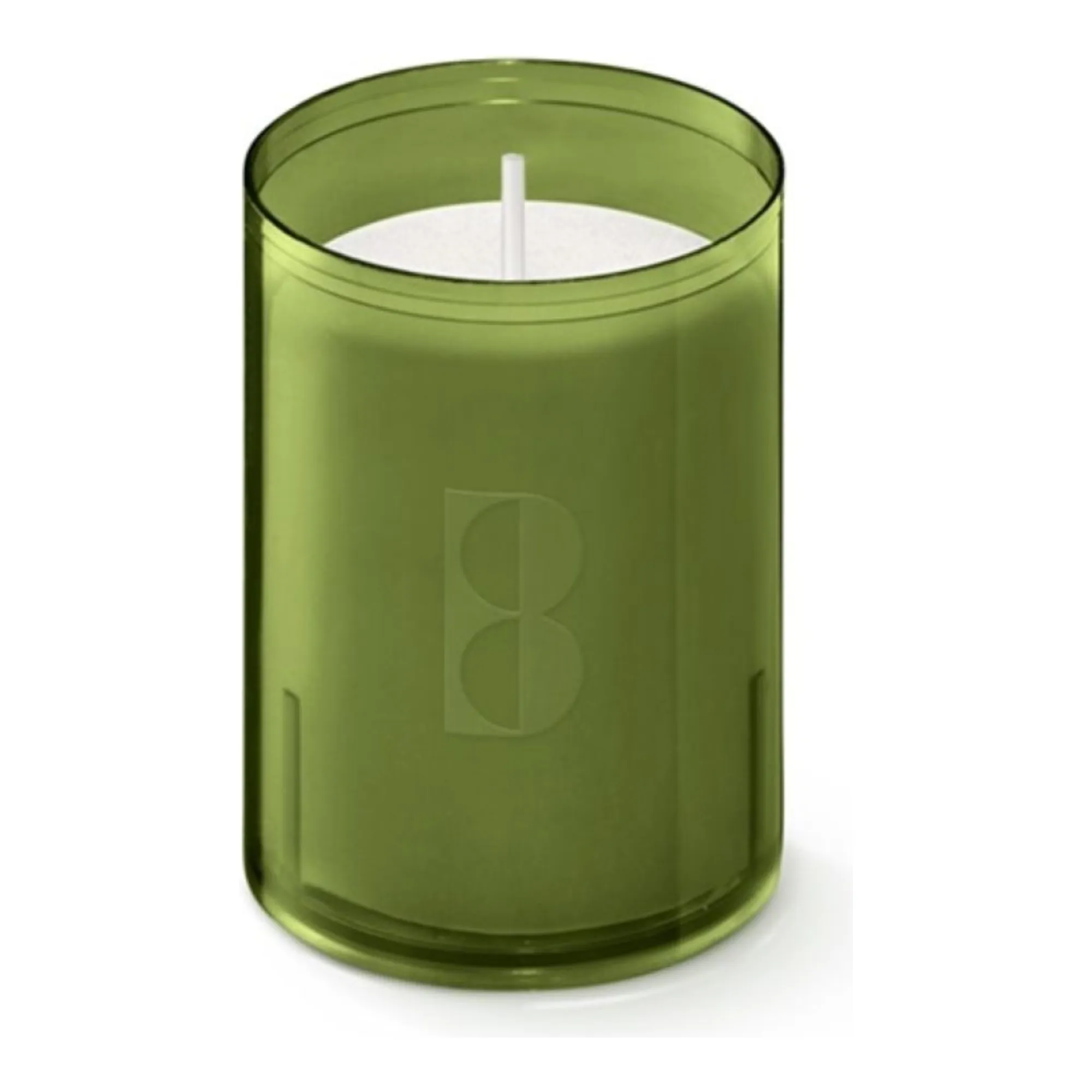 Bolsius Professional Relight Navullingen Olijfgroen Ø52x64mm 30 uur (72x)