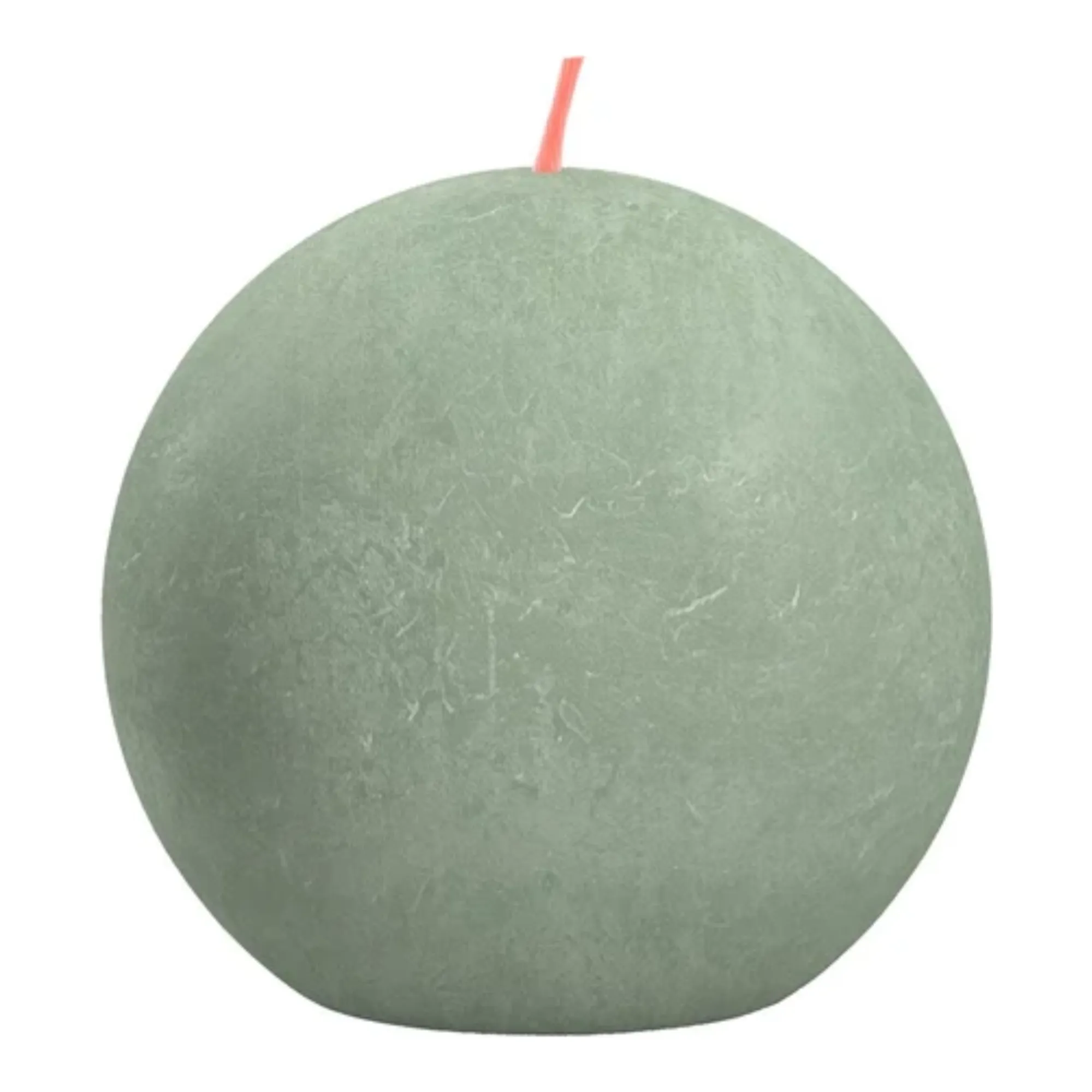 Bolsius Rustiek Bolkaars Jade Green Ø76 mm 25 uur (6 stuks)