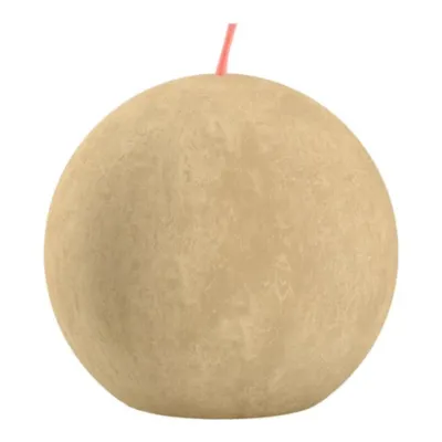 Bolsius Rustiek Bolkaars Oat Beige Ø76 mm 25 uur (6 stuks)