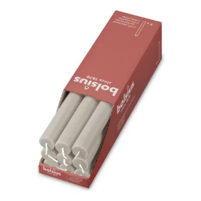 Bolsius Rustiek Tafelkaars Sandy Grey Ø23x270 mm 13 uur (9 stuks)