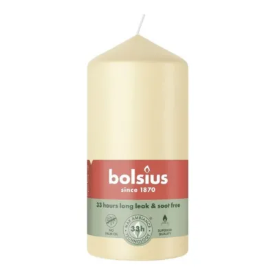 Bolsius Stompkaars Beige Ø58x120 mm 33 uur (6 stuks)
