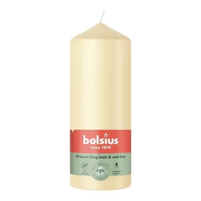 Bolsius Stompkaars Beige Ø58x150 mm 42 uur (6 stuks)