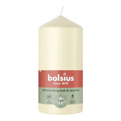 Bolsius Stompkaars Soft Pearl Ø58x120 mm 33 uur (6 stuks)