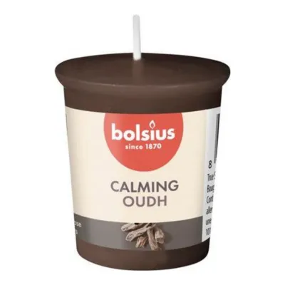 Bolsius Votive Rond True Scents Oud Wood Ø45x53 mm 15 uur (24 stuks)
