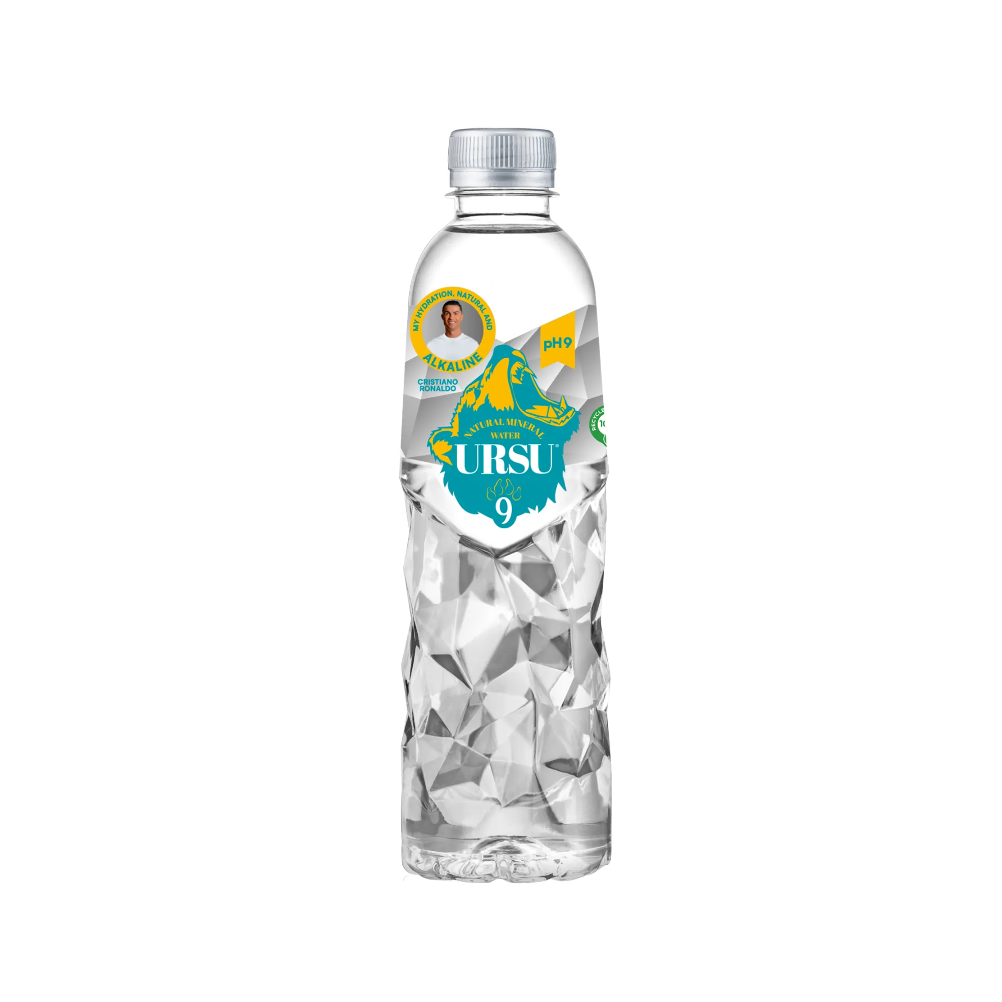 Ursu9 Alkaline Water Pet (24x 500 ml) - Afbeelding 2