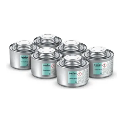 Bolsius Gastro Heat Blikje 6 Branduren 4 Tray Stuks (4 stuks)