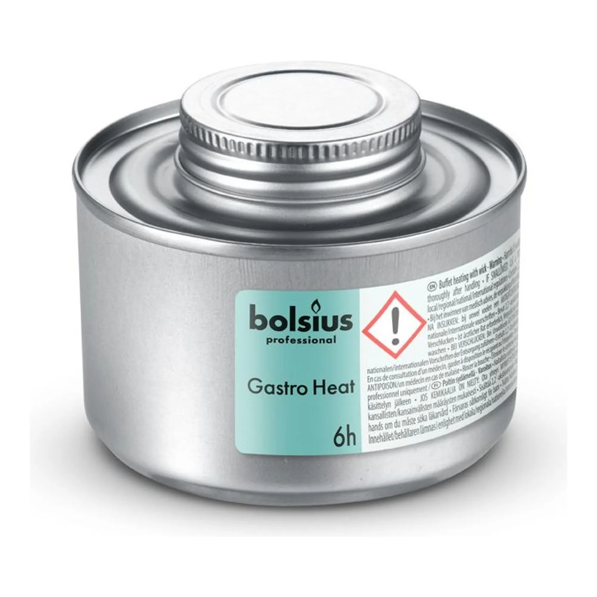 Bolsius Gastro Heat Blikje 6 Branduren 4 Tray Stuks (4 stuks)