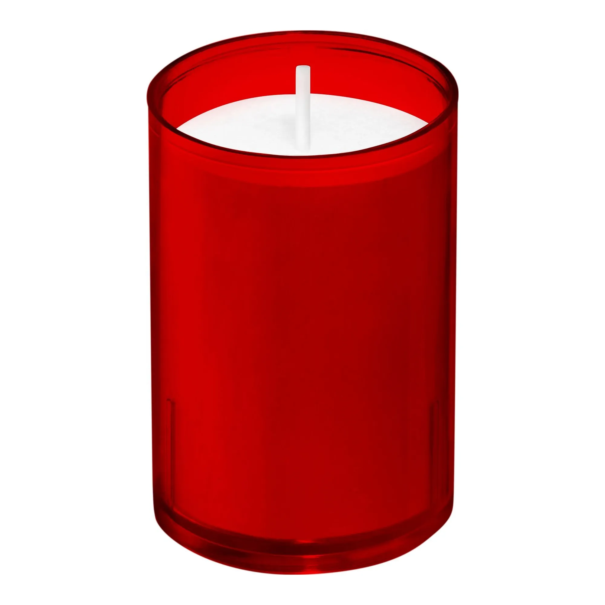 Bolsius Professional Clear Cup Plus Rood 16 Branduren (40 stuks)