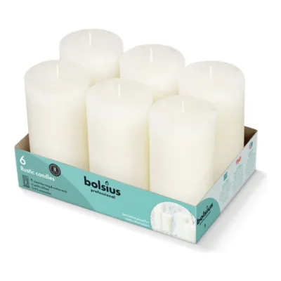Bolsius Professional Stompkaars 130/68mm Zacht Paarl 43 Branduren (6x)