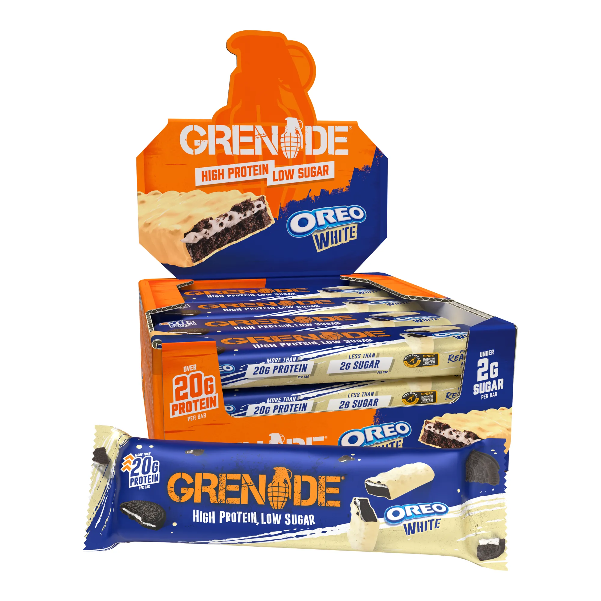 Grenade Oreo White (12x 60 gr)