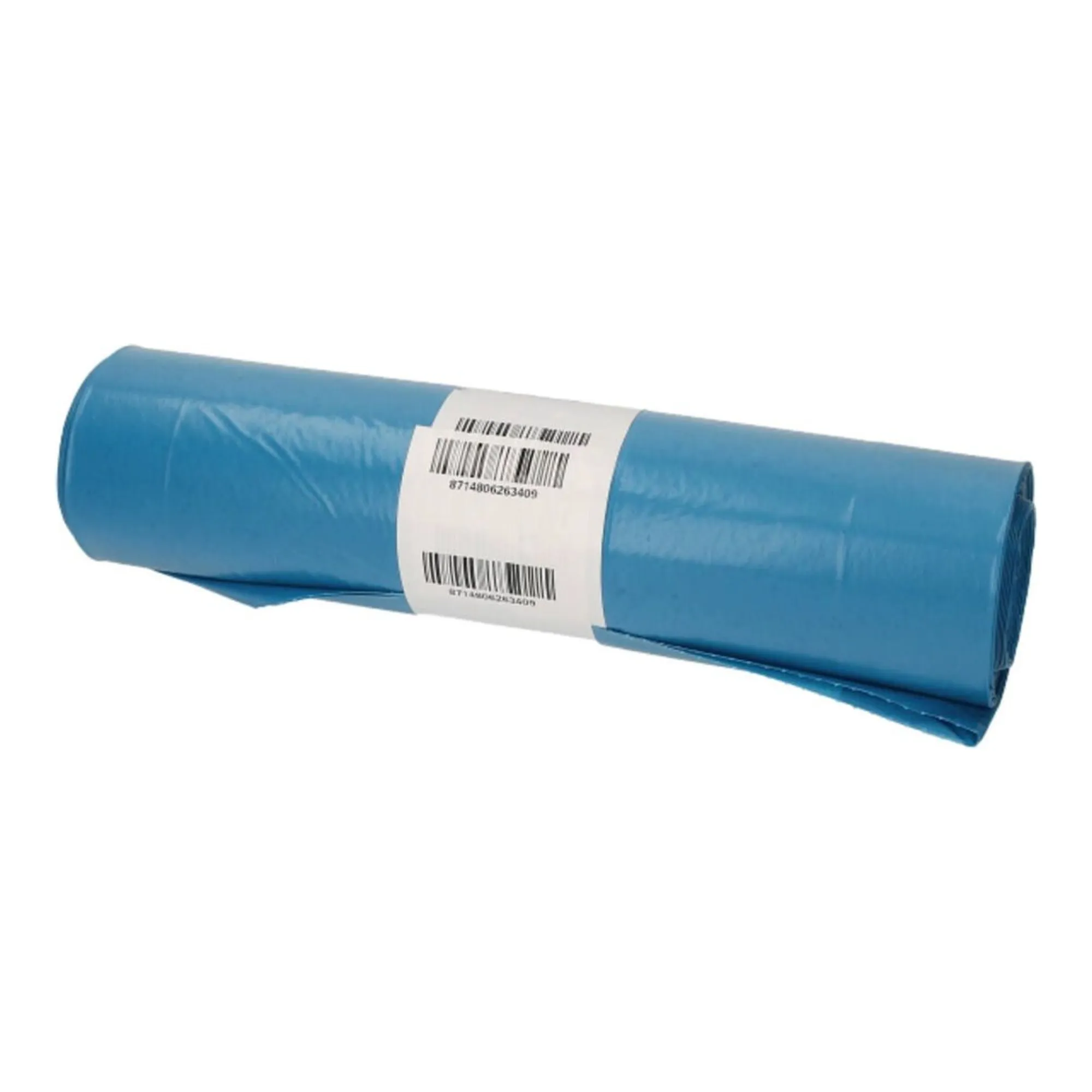 Afvalzak blauw T70 65/20x125cm (10x 10 stuks)