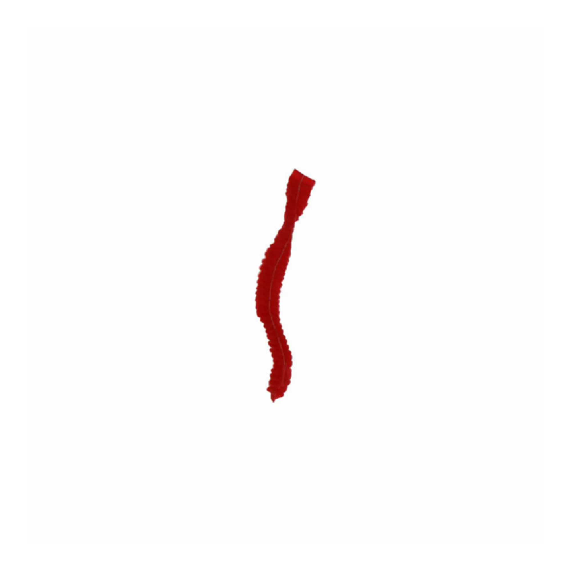 CMT Haarnet Wokkel Rood 53cm M (100 stuks)