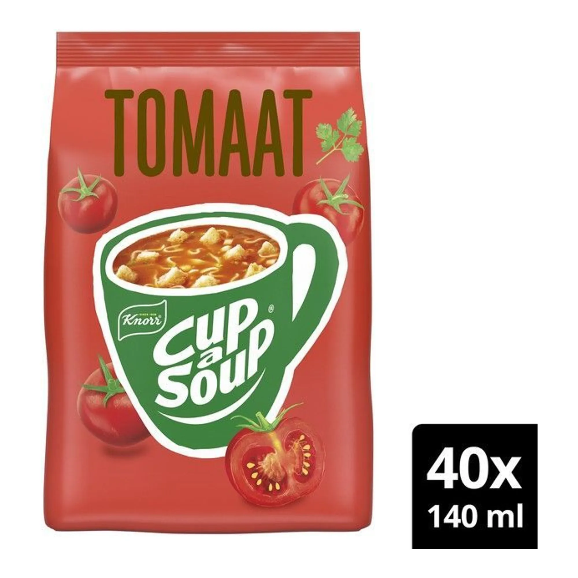 Knorr Cup-a-Soup Vendingzak Tomaat (40-porties)