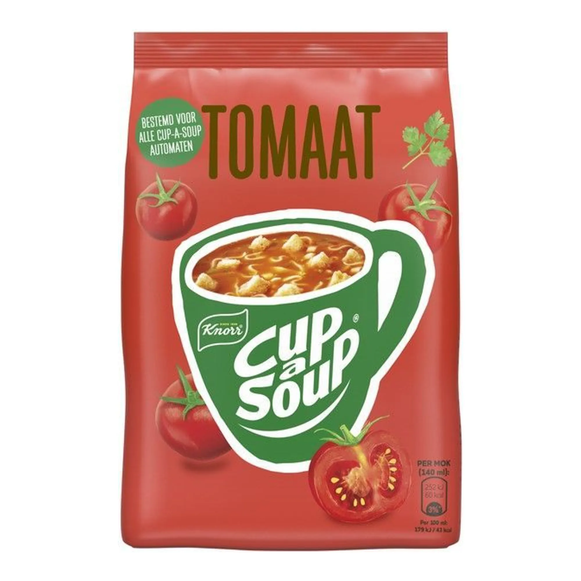 Knorr Cup-a-Soup Vendingzak Tomaat (40-porties)
