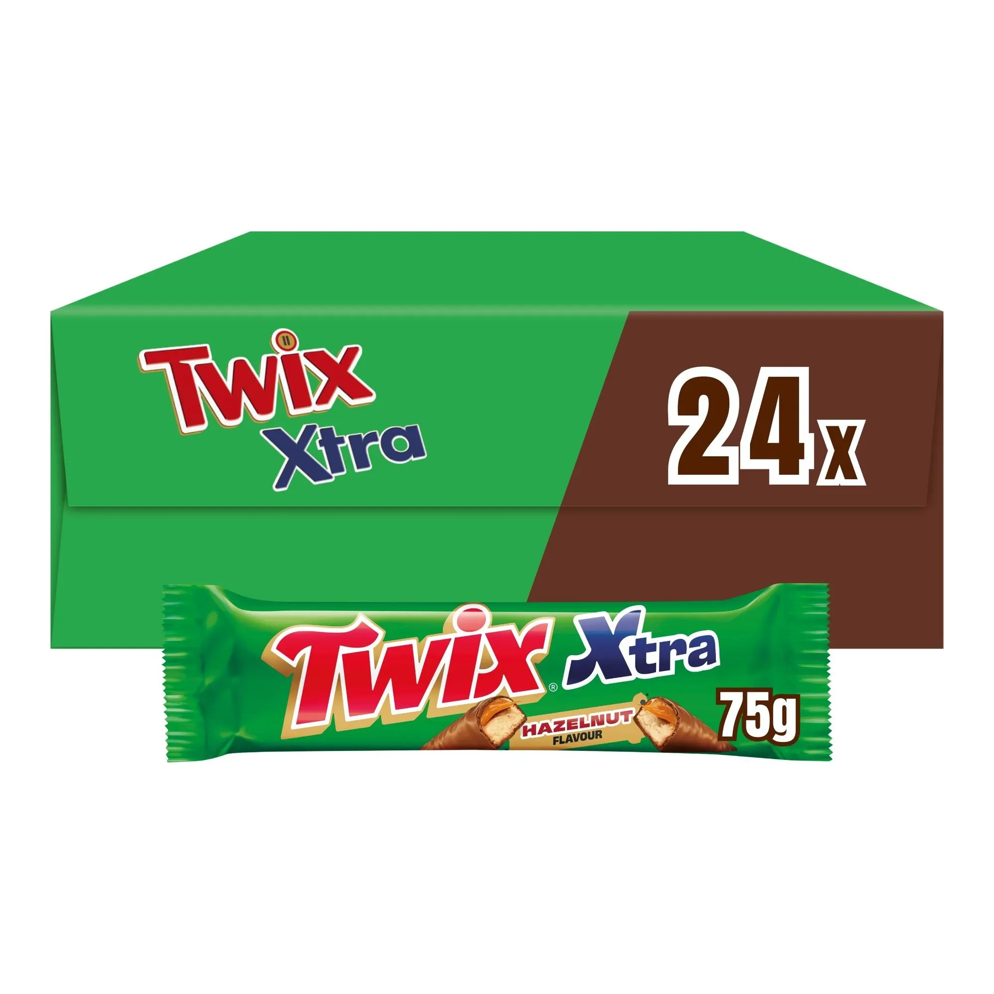 Twix Hazelnut Xtra (24x 75 gr)