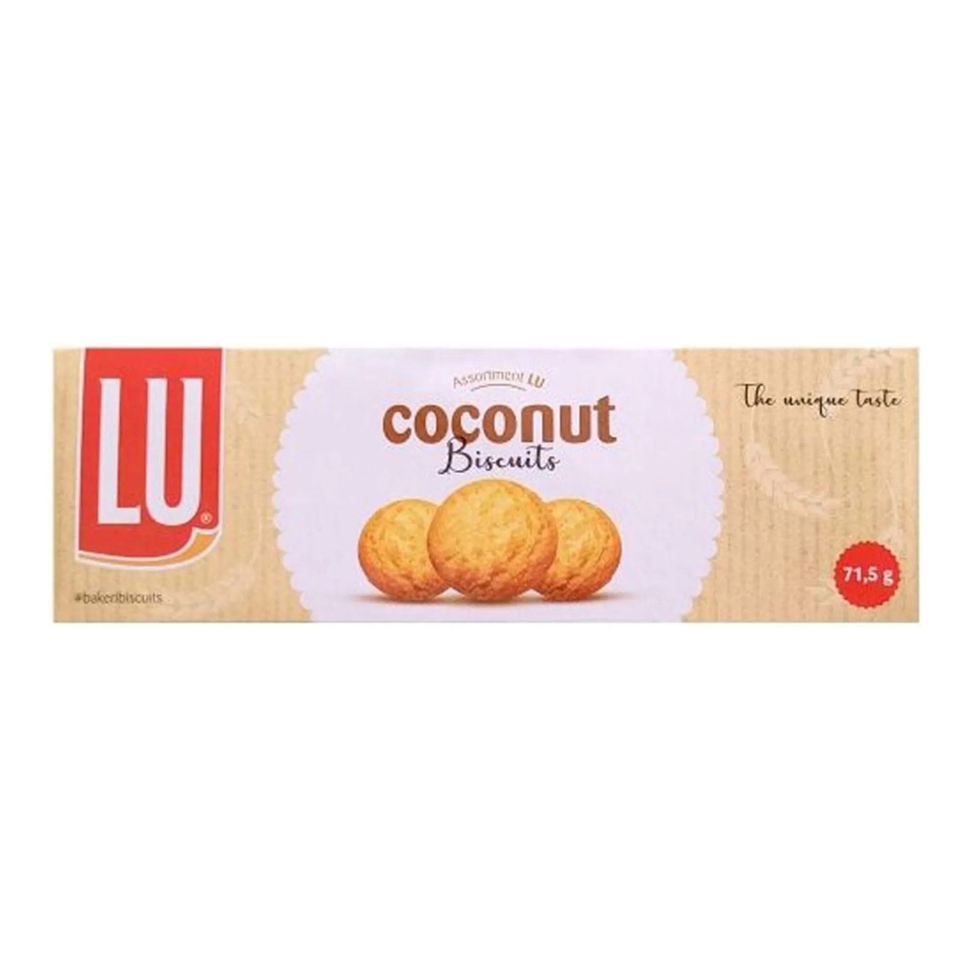 Lu Coconut Biscuits (24x 71.5 gr)
