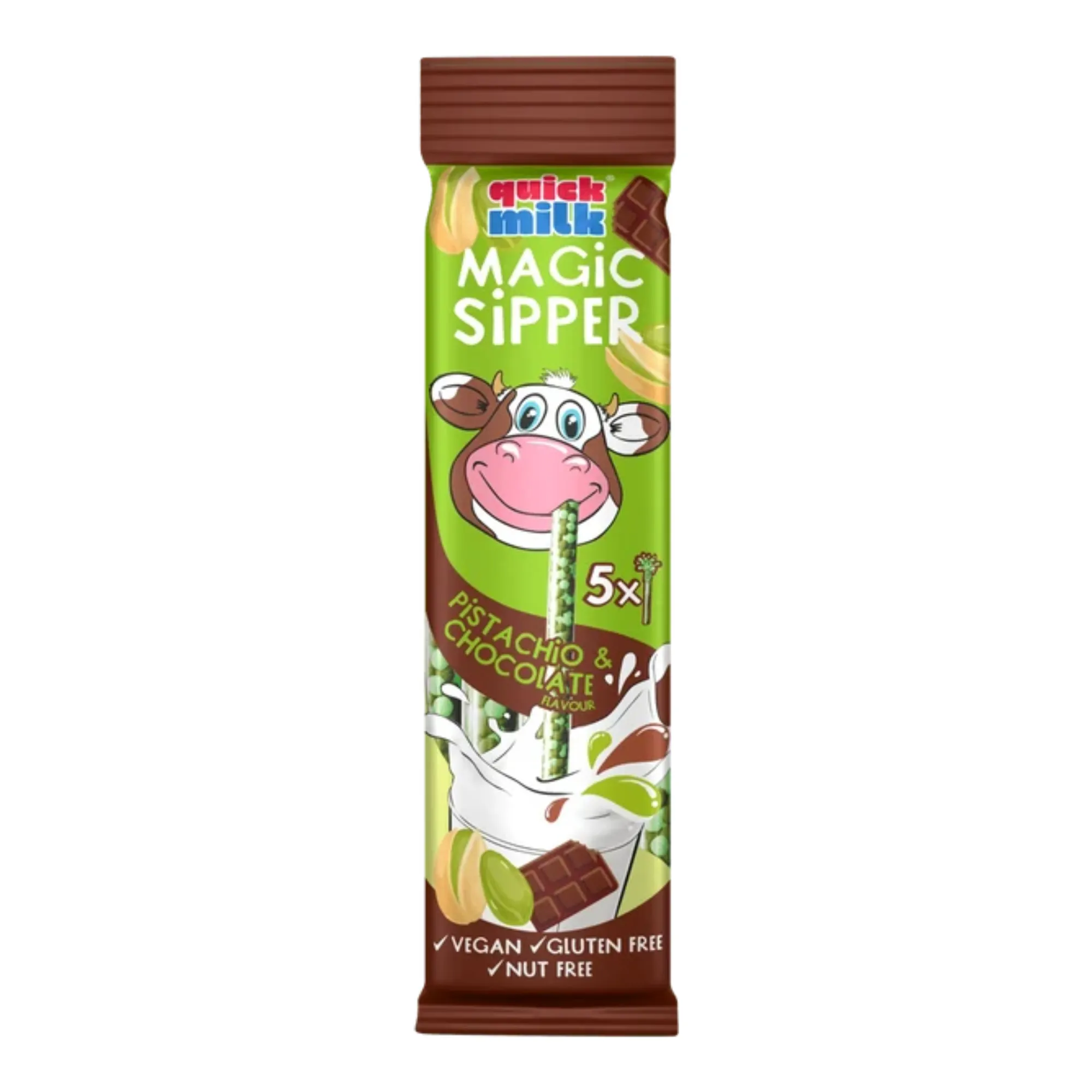 Quick Milk Chocolate Pistachio (20x 5 stuks)