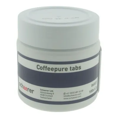 Schaerer Coffeepure Tabs Espresso Reinigingstabletten (100x 1.2 gr)
