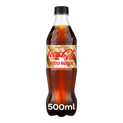 Coca-Cola Holiday Creamy Vanilla Zero PET (12x 50 cl)