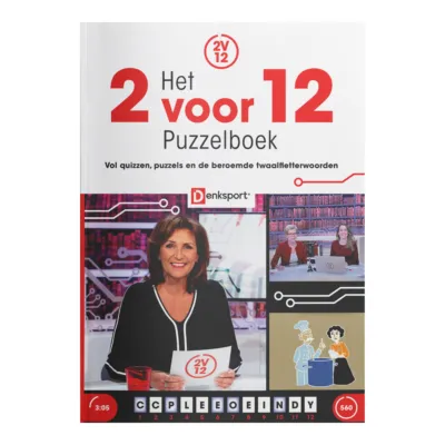 Denksport Het 2 Voor 12 Puzzelboek (175x 245x 12)