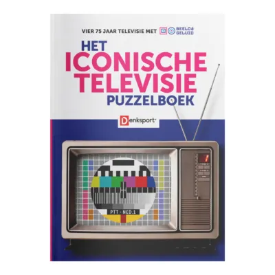 Denksport Het Iconische Televisie Puzzelboek (175x 245x 12)
