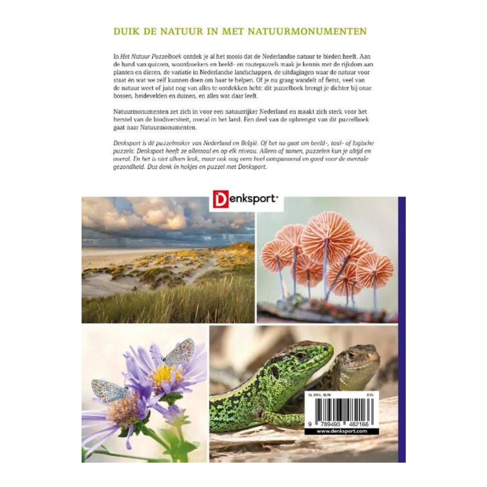 Denksport Het Natuur Puzzelboek (175x 245x 12)