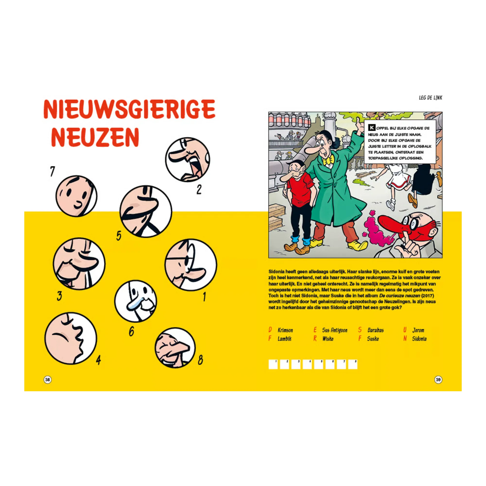 Denksport Het Suske En Wiske Puzzelboek (175x 245x 12)
