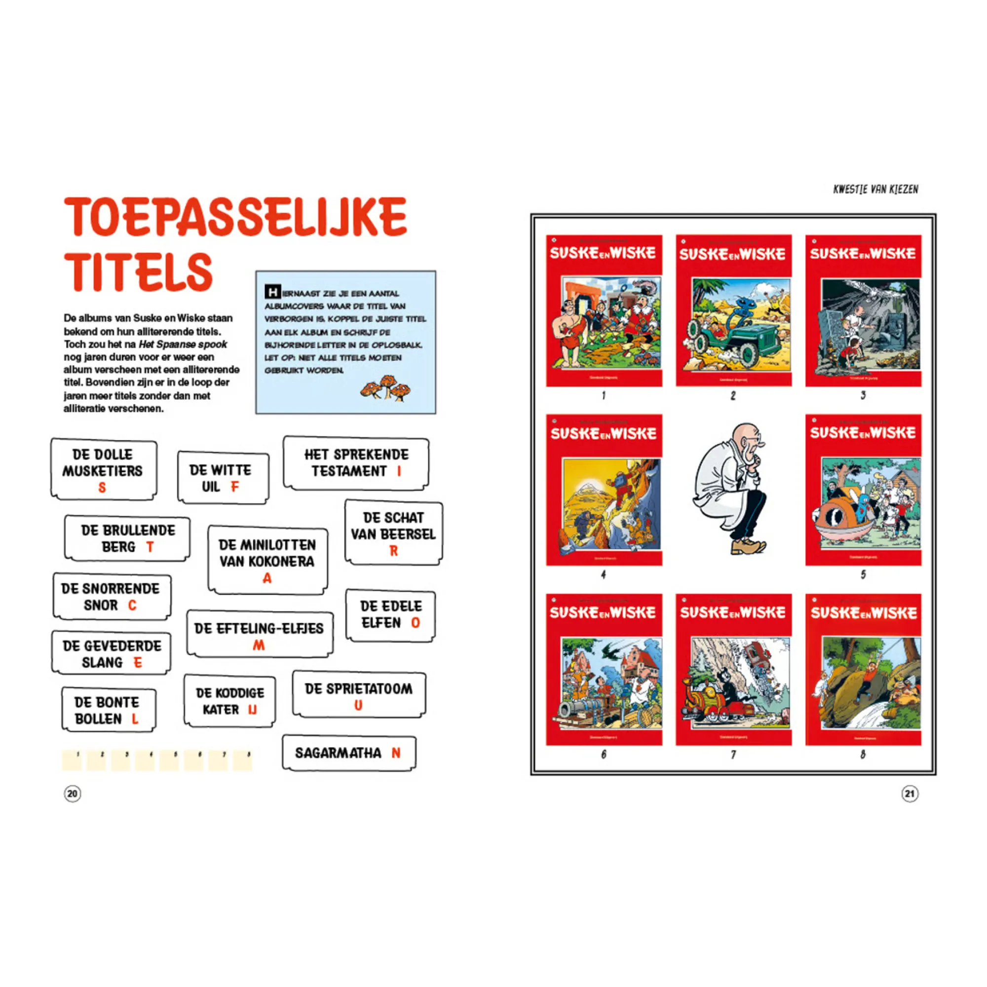 Denksport Het Suske En Wiske Puzzelboek (175x 245x 12)