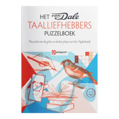 Denksport Het Van Dale Taalliefhebbers Puzzelboek (175x 245x 12)