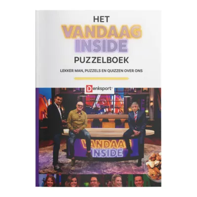 Denksport Het Vandaag Inside Puzzelboek (175x 245x 12)