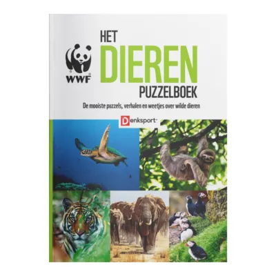 Denksport Het WWF Dieren Puzzelboek (175x 245x 12)