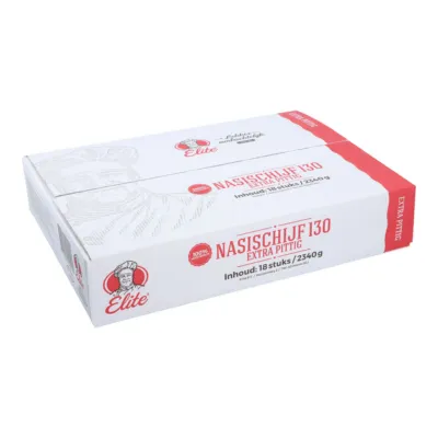 Elite Nasischijf Extra Pittig Vegetarisch (18x 130 gr)