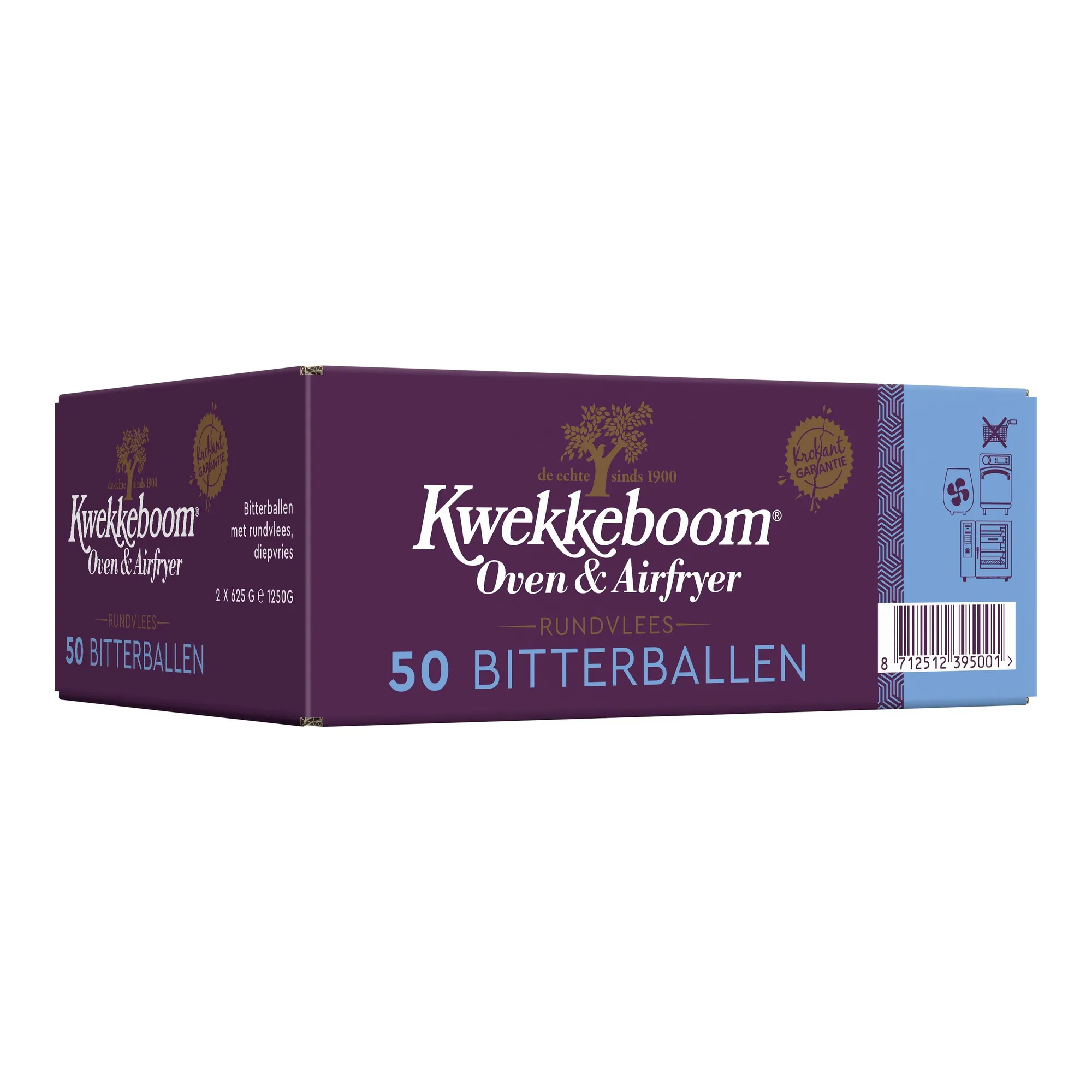 Kwekkeboom Oven & Airfryer Bitterballen (50x 25 gr)