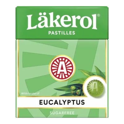 Lakerol Läkerol Eucalyptus Doosje (24x 25 gr)